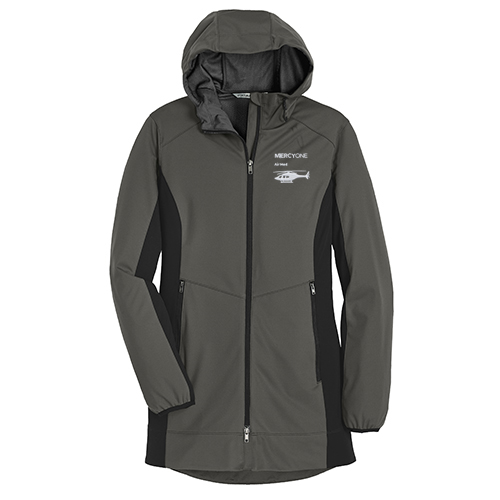 Air Med Port Authority Women's Active Hooded Soft Shell Jacket