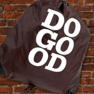 Do Good Brown Cinch Bag