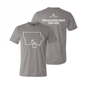 Iowa Healthcare Unisex Triblend Short Sleeve Tee