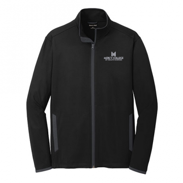 Sport-Tek Men's Sport-Wick Stretch Contrast Full-Zip Jacket